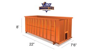 Book It 40 yard dumpster rental